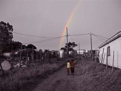 Caitlin McConville, A hopeful rainbow, Cape Town South Africa- OVERALL WINNER